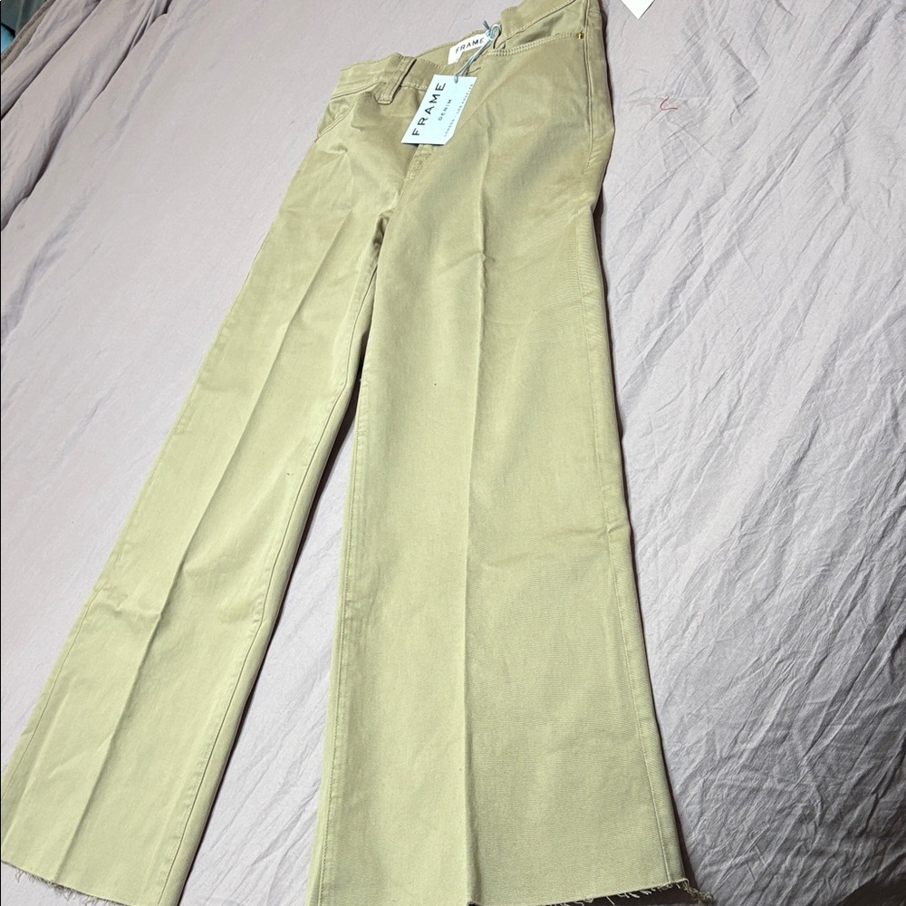 Frame Denim Beige Trousers